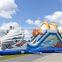Guangzhou Wholesale Outdoor Used Dry Inflatable Action Haai Slides For Kids