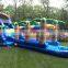 Inflatable Tropical Water Slides Backyard Blow Up Long Slip and Slide Water