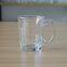 Transparent drinking glass mug for tea/coffee/milk /brand promotion with 10 oz