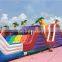 Outdoor boot camp inflatable obstacle course, cheap Kids inflatable Bouncer Obstacle Course