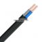 all types flexible 24awg power pvc braided insulated copper cable
