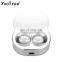 China Factory 5.0 Wireless Earphone Stereo Headsets Slide Design Touch Control with Charging Box Mini Earphones