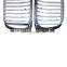 For BMW E39 525i 528i 530i Left+Right Hood Grills Chrome Pair 51137005837/38 NEW