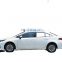 Chrome door visor side window deflector shade sun rain shield silver strips guard for Toyota corolla levin 2019