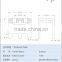 PCB terminal brass with screw M4 AO-15/6J-N2 silver color