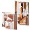 Luxury Decal Flat Decorative Creative Ceramic Home Decoration Irregular Vase for Flower