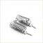 ROBBEN 30G Round metal fishing bait cage European-style stainless steel bait feeder Fishing gear accessories