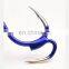 New 10Pcs 1Package Two Strength Tip SharpFishing Hook With Barbed Fish Gear For Sea Fishing B352