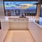 Matt Lacquer European Style White Shaker Kitchen Cabinets For American Market