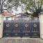 Safety Aluminum/Iron  entrance double door villa wall guardrail courtyard doors