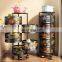 3 4 5 Layer Rotating Utility Trolley Cart Kitchen Storage Rack Organizer With Wheels