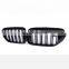 For BMW G30 G38 front grill kindly ABS double slat gloss black bumper grill for BMW 5 series M5 style 2017-2020