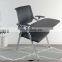 Integrated Convenient Plastic Meeting Portable Backrest Training Conference Mesh Office Chair With Folding Writing Board