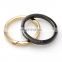 Kimgming Metal Gold O Ring Carabiner Metal Hook Round Carabiner Ring