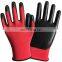 U3 Liner Nylon inner Nitrile Coated Work Gloves Made In China