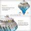 Small Size Gradient Blue Tall Water Drop Home Decoration Pieces