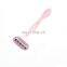 The factory produces female razors pink razors disposable razors for women