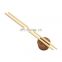 2022 Hot Sale Bulk Bamboo Long Chopsticks Disposable Round Stick with OPP Plastic Wrapper