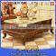 luxury modern wood and marble coffee table