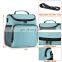 2021 300D Polyester Insulated Cooler Picnic Basket,Foldable Insulated Bag,Cool bag with carrying rod For Food Transport