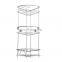 Good Quality Stainless Steel Kitchen Organization Shelves Storage Holders & Racks 3-Layer Metal Corner Triangle Storage Racks