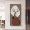 Art in bulk Elk living room corridor vertical hanging painting high-quality sandstone texture mural 11