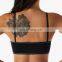 High quality sports bra activewear women gym yoga workout ladies custom logo sports bra open back