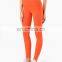women fitness workout clothing double V design high waist gym yoga wear tight pants leggings