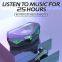 2022 New MD198 Tws Bt 5.2 Cool Lights Led Game Earphone Low Latency 360 Stereo Wireless Gaming Headset Earbuds