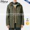 Cheap Wholesale Khaki Cotton Parka For Men