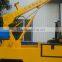 Combined folding arm and telescopic boom truck lift