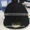 Cotton Black 44cm One Fits All Baby Snapback Hats
