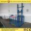 Warehouse fixed guide rail cargo lift/elevators for sale