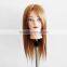 training mannequin head with indian hair