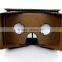 Fashion and low price plastic 3d video glasses cardboard