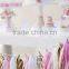High Quality Multi Color Tissue Paper Tassel for Wedding Party Decoration