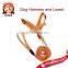 Free shipping reflective dog harness with reflective pet traction rope dog leash