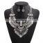 Boho Style Crescent Fringed Crude Chain Clavicle Necklace Fashion Coin Jewelry Set