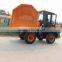 3ton site truck dumper rotary bucket,1.5cbm capacity