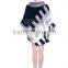 QD80156 Sex Products Women Rabbit Fur Cashmere Poncho with Silver Fox Fur Cape