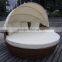 oval rattan daybed / wicker daybed / round rattan daybed / round lounge