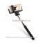 2015 wholesale Fashion fodable pocket cable monopod bluetooth selfie stick with mirror