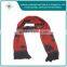 Plain Color Jacquard Custom Fashionable Scarf With Fringes