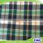 100 cotton melange yarn dyed woven plaid check casual shirt fabric for men kids