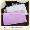 Solid Color Thin OEM Lady PU Wallet with Tassel