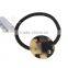 high quality leopard crystal circle hair ties hair elastic hair band