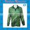Long sleeve full sublimated printing polo shirts