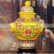 Chinese handpainted retro antique porcelain jar for home decoration