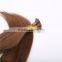 High Quality Pre-bonded Hair Extension Keratin Fusion Tip 100% Remy Human Hair Extension i Tip Hair