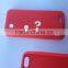 silicone mobile phone bag and cases for Iphone 6s with emoticon printing